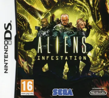 Aliens - Infestation (Europe) (En,Fr,De) box cover front